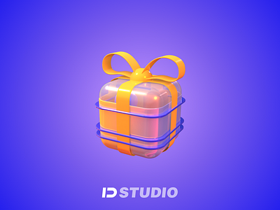 Gift, 3D, icon, png