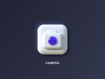 Simple 3D icon  I