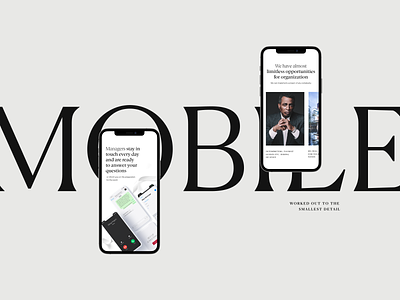 Mobile version «Olymp Project» mobile mobile app design mobile design mobile ui one page ui ux