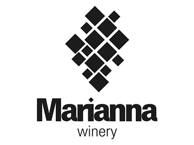 Marianna Logo Dribble branding logo packaging wine