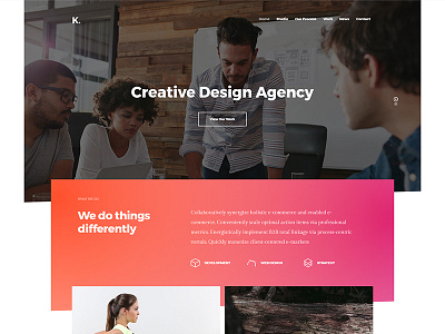 Creative Agency Wordpress Theme