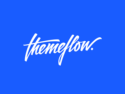 themeflow Logo branding logo logodesign templates theme themeflow webflow