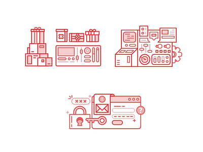 Various Gamification Illustrations (2)