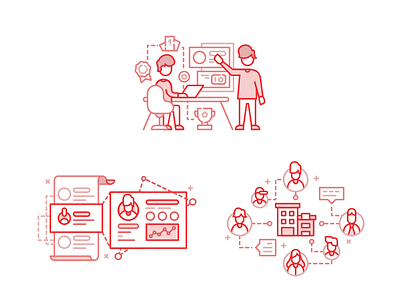 Various Gamification Illustrations (4)