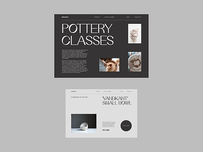 Ceramics & Pottery – Classes and Product pages