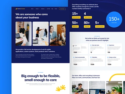 Gecko Dynamics Website – About page about blue clean company corporate friendly minimalistic visual web web design website design yellow