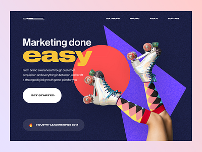 ~ digital marketing landing page ~