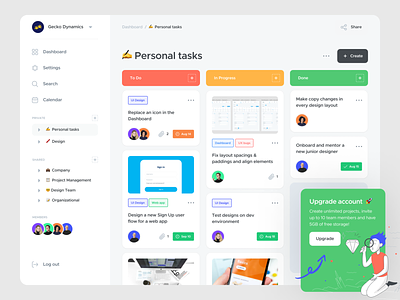 ~ task manager web app ~ app clean green interface management minimalistic product design task app task board task manager ui design ux design web app yellow