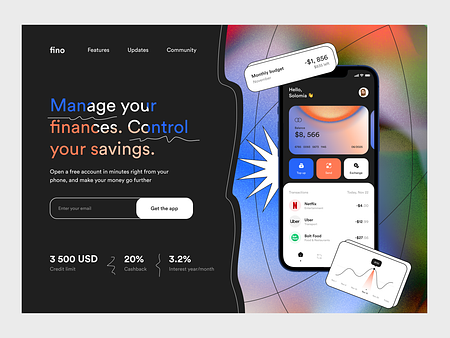 ~ online banking – website ~ by solya ~ on Dribbble