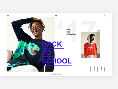 Back To School — Fashion Store design e commerce fashion minimal shopping ui ux we design