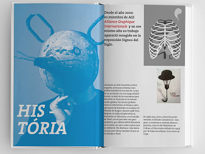 Isidro Ferrer's Book book design editorial layout