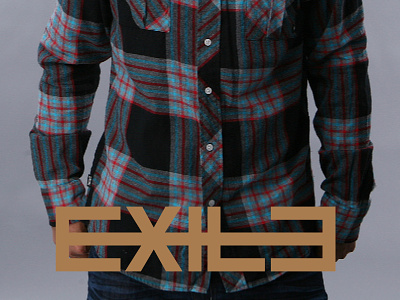 Exile apparel branding clothing design logo