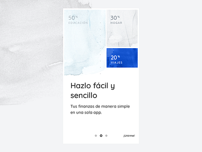 Onboarding (WS) app brush design fintech ios slide ui visual