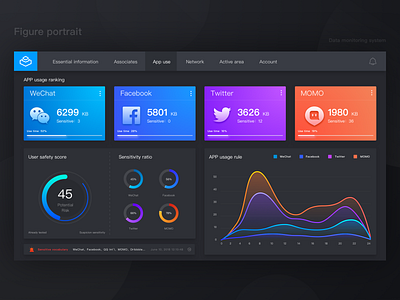 Data monitoring system data monitor security system