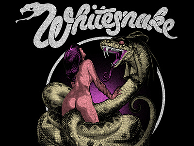 Whitesnake - Lovehunter design graphicdesign merchandise
