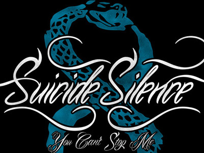Suicide Silence Tattoo Lettering lettering tattoo vector