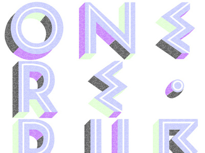 OneRepublic - Logo Treatment merchandise onerepublic typography