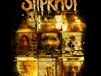 Slipknot - WANYK Static graphicdesign illustration merchandise photoshop slipknot wanyk