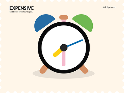 Time (Expensive) - Day10 100dayschallenge 100daysofillustration art clock clocks design expensive flat illustration illustrator simple simpleillustration time vector