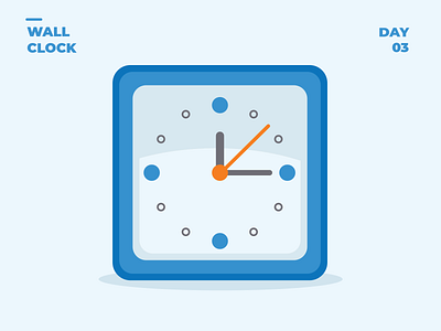 Simple Wall Clock illustration