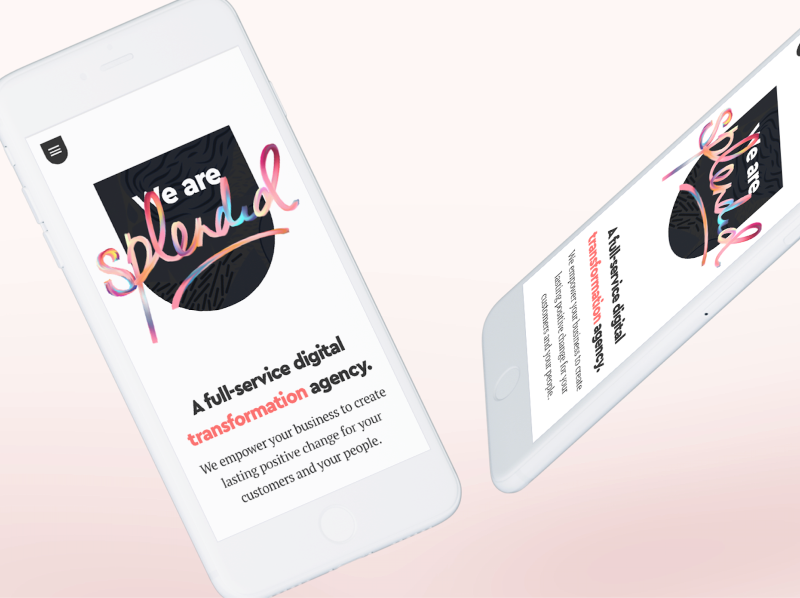Splendid Agency by Agata Inventio on Dribbble