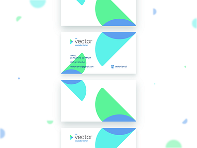 Vector - Business Card arounda arrow branding business card card circle design geometry identity logo vector