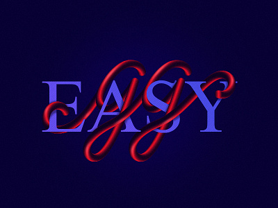GG Easy blue easy gaming gg gradient illustrator lol photoshop red type typography video games