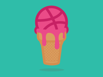 What's the scoop? graphic design illustration