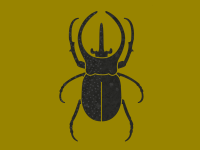 Rhino Beetle illustrator photoshop texture