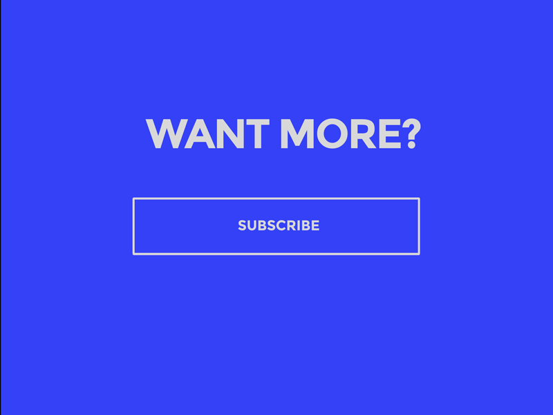 Subscribe animation 026 animation dailyui dailyui026 design ex subscribe ui