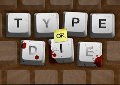 Type or Die Logo game logo