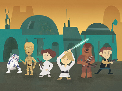 Gangs All Here illustration star wars