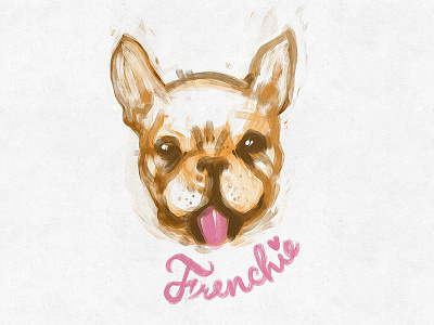 Frenchie concept illustration krichmar phone sketching