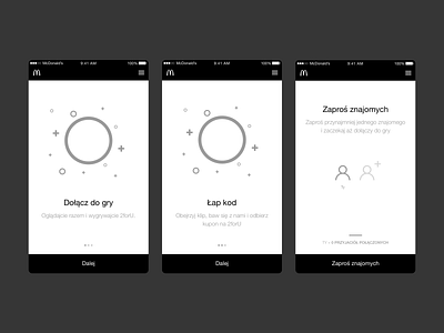 UX for McDonald’s Messenger app - „2 for U Fajnie się składa”