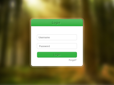 Bewarecollective / login modal green login modal password popup username