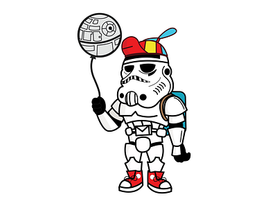 May the fourth be with you! cartoon clean cosplay fun funny simple star wars storm trooper