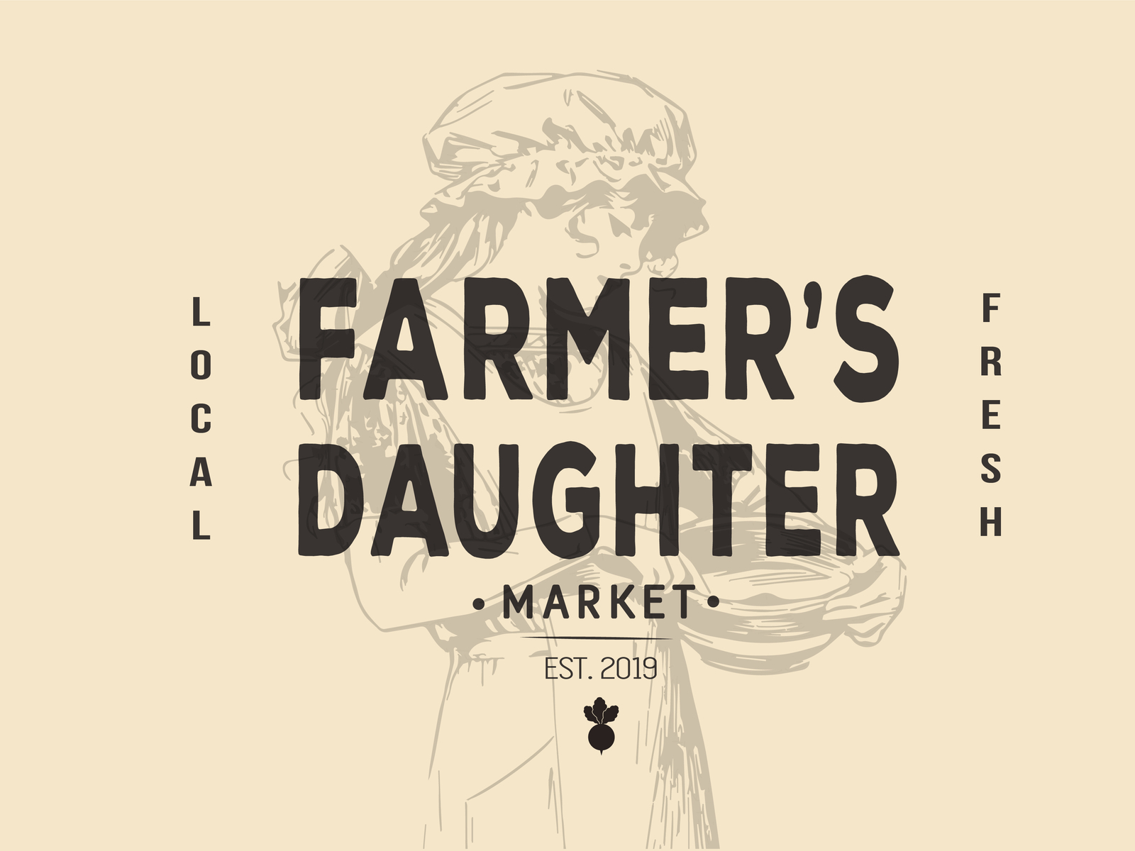 Farmer's Daughter branding by Phillip Creates on Dribbble