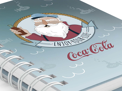 Coca Cola "Life" campaign advertising campaign coca cola collateral illustration notebook sales vector