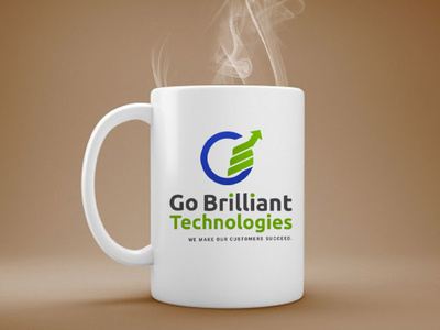 Go Brilliants Logo branding design illustrator logo design typography ui ux vector web deisgn