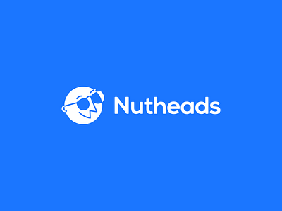 Nutheads branding branding character colors colourful creative design designer developer finance illustration logo marketer startup symbol tech typography vector