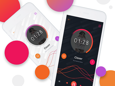 Wave | music player mobile app