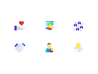 Values icons