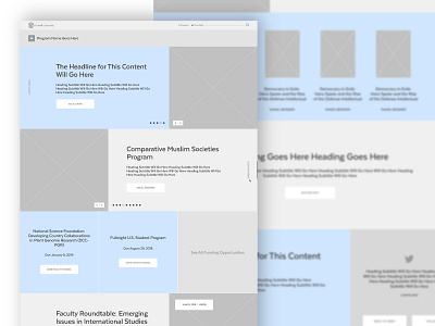 Home wireframe content headline hifi high fidelity process responsive strategic ui wireframe