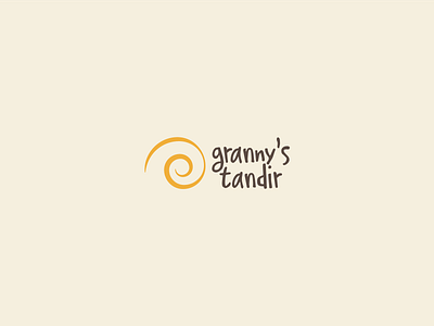 Granny's Tandir azerbaijan design granny logo tandir