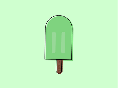 Paleta 🤤 green minimalistic paleta popsicle summer