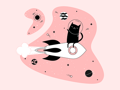 Space Cat =＾● ⋏ ●＾=