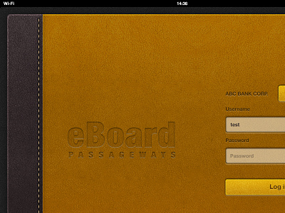 eBoard app for iPad app eboard ios ipad ui user interface