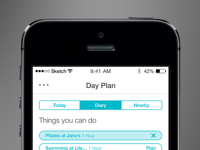 Curb - Day Plan (Alternative) curb fitness health ios mental