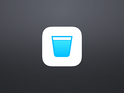 Water - Icon, Part 2 app fitness health ios tracker water