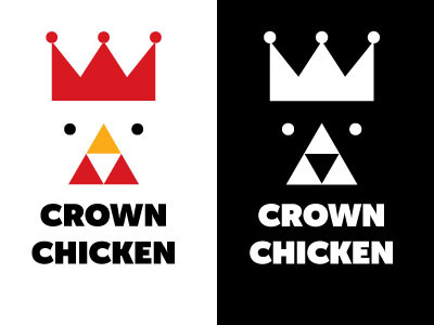 crown chicken boston bostondesign brand chicken design designsystem food foodservice graphicdesign logo logotype system